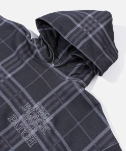 Mens BlackEyePatch Checked Hoodie -Nike-shop hp 404356 c scaled