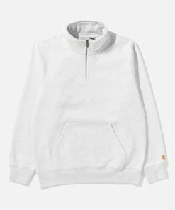 Mens Carhartt WIP Chase Neck Zip Sweatshirt