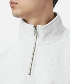 Mens Carhartt WIP Chase Neck Zip Sweatshirt -Nike-shop hp 499345 e scaled