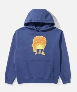 Mens Brain Dead Tongue Demon Hooded Sweatshirt