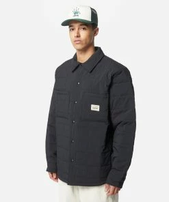 Mens Stussy Quilted Fatigue Shirt
