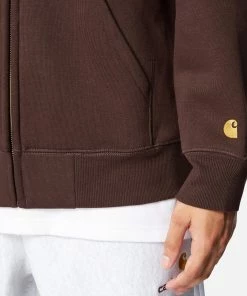 Mens Carhartt WIP Chase Hooded Jacket -Nike-shop hp 559220 e scaled