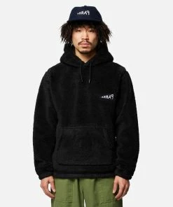 Mens By Parra Mirrored Flag Sherpa Hoodie