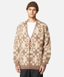 Mens Anonymous Ism Mohair Cardigan