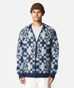 Mens Anonymous Ism Mohair Cardigan