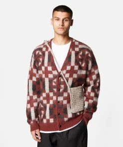 Mens Anonymous Ism Mohair Cardigan