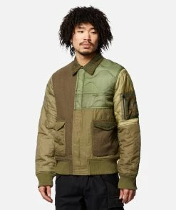 Mens Maharishi Upcycled A2 Flight Jacket