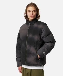 Mens Stussy Recycled Nylon Down Puffer Jacket