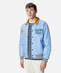 Mens Brain Dead Hardware Satin Jacket