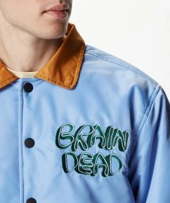 Mens Brain Dead Hardware Satin Jacket -Nike-shop hp 595478 d scaled