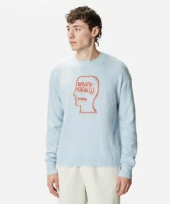 Mens Brain Dead Superfuzz Sweatshirt