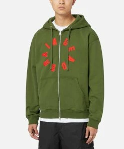 Mens Brain Dead Collegiate Zip Hoodie -Nike-shop hp 595495 b scaled