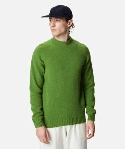 Mens Albam Boiled Wool Knitted Sweatshirt