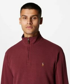 Mens Polo Ralph Lauren Quarter Zip Sweatshirt -Nike-shop hp 601806 d scaled