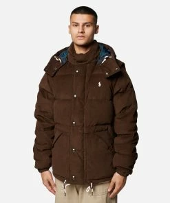 Mens Polo Ralph Lauren Convertible Corduroy Down Jacket
