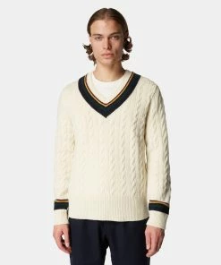 Mens Polo Ralph Lauren Cricket Knitted Sweatshirr