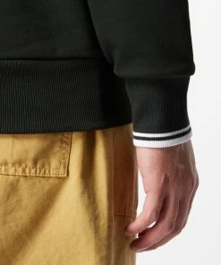 Mens Fred Perry Twin Tipped Half Zip Sweatshirt -Nike-shop hp 603461 e scaled