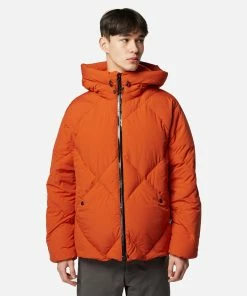 Mens Comfy Outdoor Garment Down Jacket
