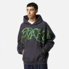 Mens Awake NY Script Embroidery Hoodie