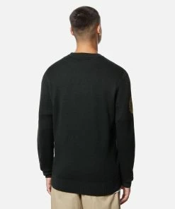 Mens Fred Perry Jacquard Knitted Jumper -Nike-shop hp 607190 c scaled
