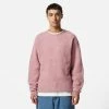 Mens YMC Suedehead Knitted Sweatshirt