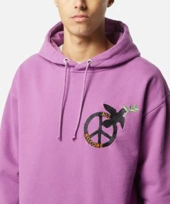 Mens Good Morning Tapes Peace Dove Hoodie -Nike-shop hp 629889 d scaled