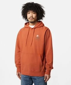 Mens Edwin Sunset Fuji Hoodie
