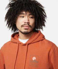 Mens Edwin Sunset Fuji Hoodie -Nike-shop hp 630615 d scaled