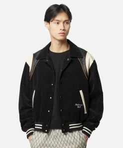 Mens Andersson Bell Cord Leather Varsity