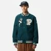 Mens By Parra Cloudy Star Varsity Jacket