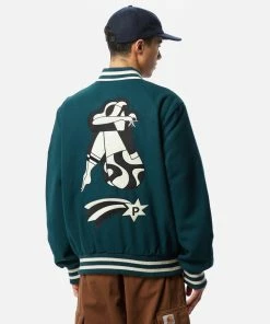 Mens By Parra Cloudy Star Varsity Jacket -Nike-shop hp 673507 c scaled