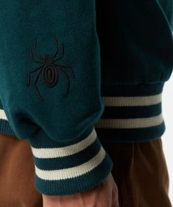 Mens By Parra Cloudy Star Varsity Jacket -Nike-shop hp 673507 f scaled